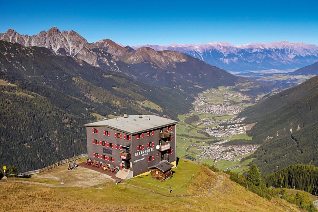Elferhütte, one of Austria's wonderful mountain huts