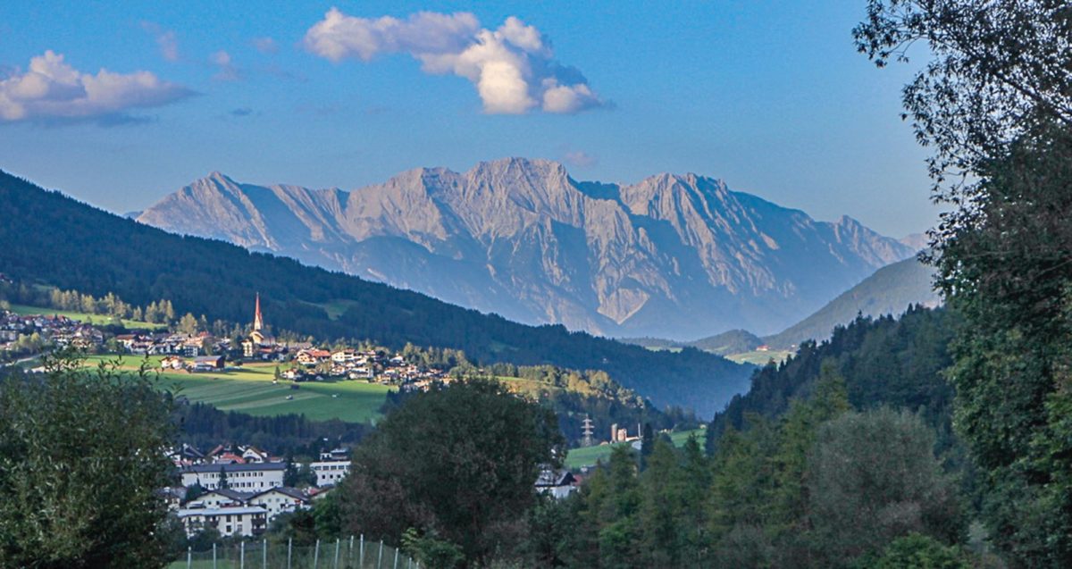Impressive views from the Rofan cable car above Achensee