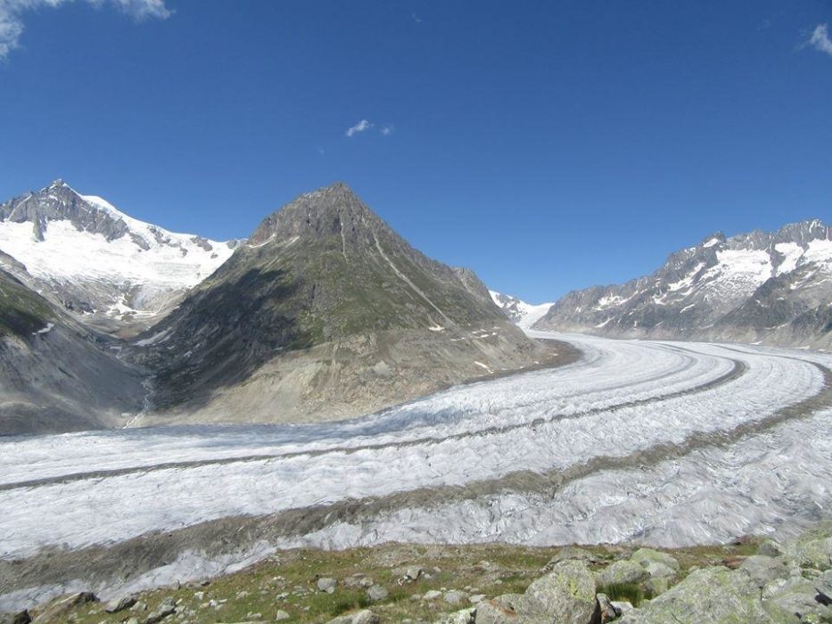 Striking glaciers