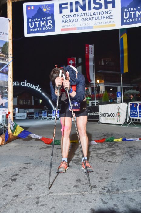 I had a feeling that I would burst into tears upon crossing the line!