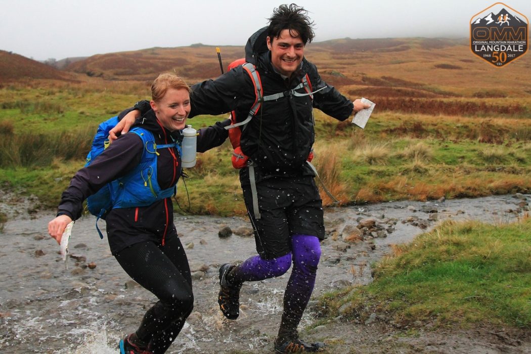 Alex and Fiona making the 2017 OMM look quite fun