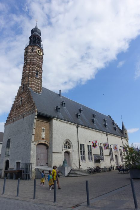 Lakenhal in Herentals (Flanders)