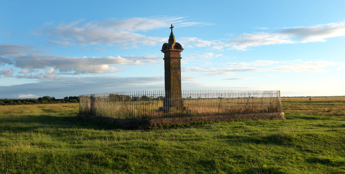 Walk5A The Edward I Monument Marks The Site On Burgh Marsh Where The King Died In 1307 While Waiting To Lead His Army Across The River Eden Into Scotland