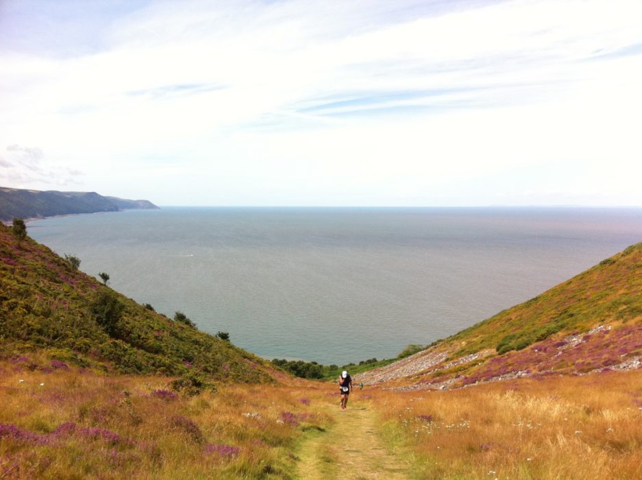 Exmoor is notorious for its steep combes and stunning coastline