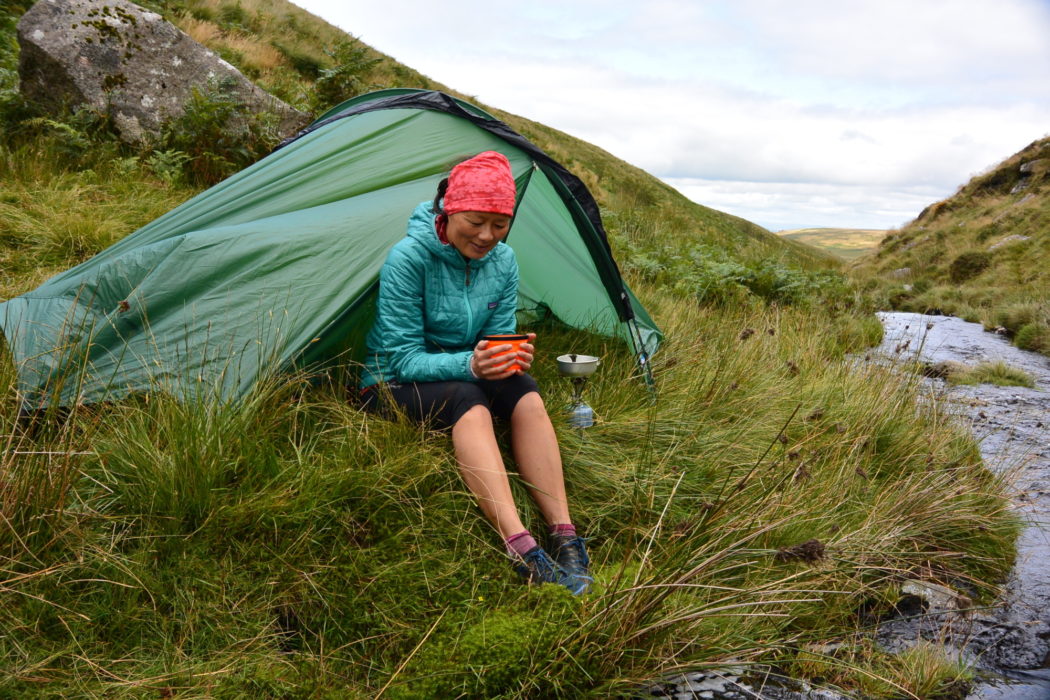 Wild camping means you can stop whereever you find your perfect spot. Dartmoor, England. Photo by Chris Councell.