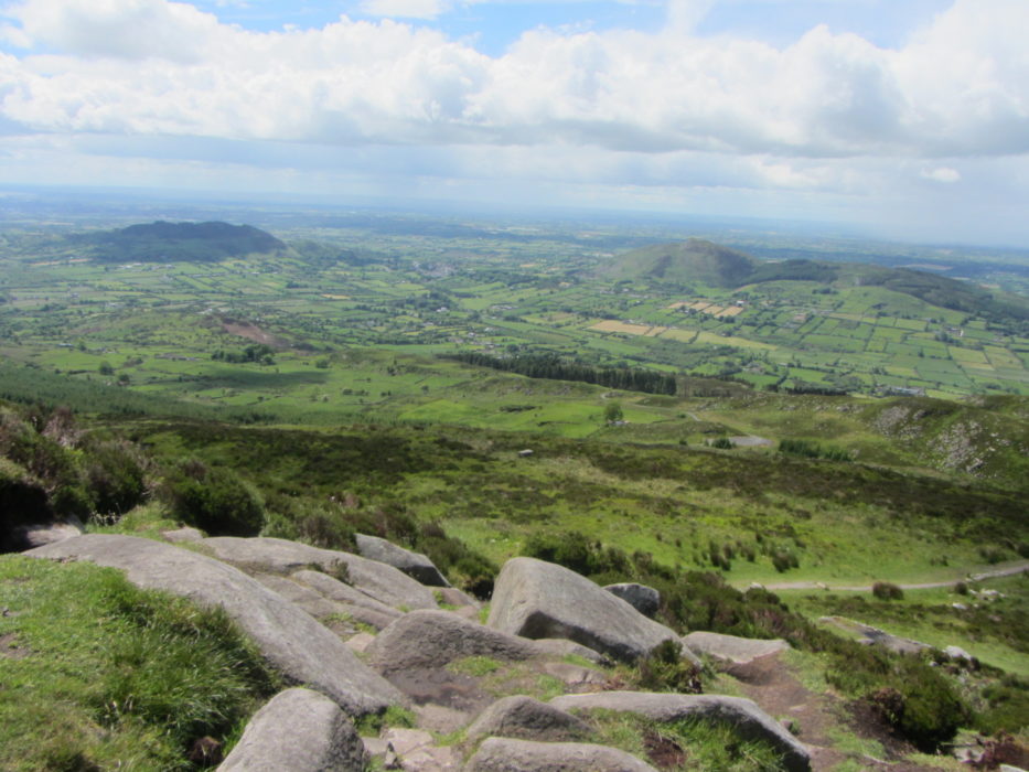 Walk 2 01 On the way up Slieve Gullion