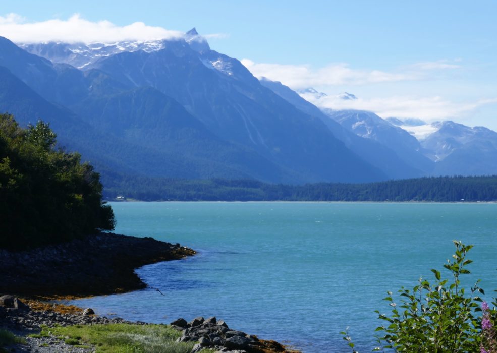 View from Alaska ferry