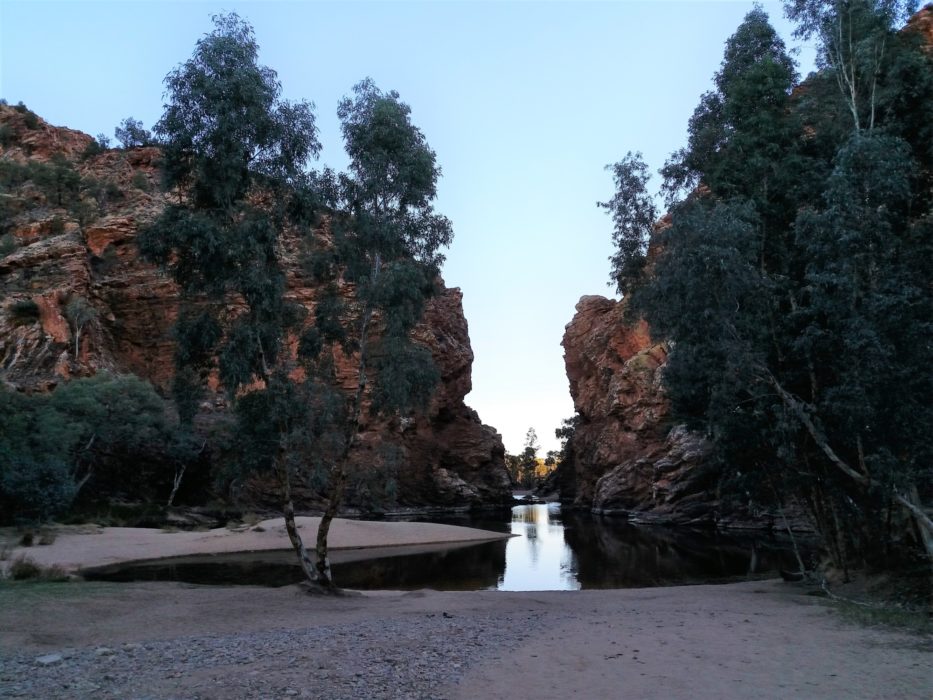 Ellery Creek, a paradise in the desert