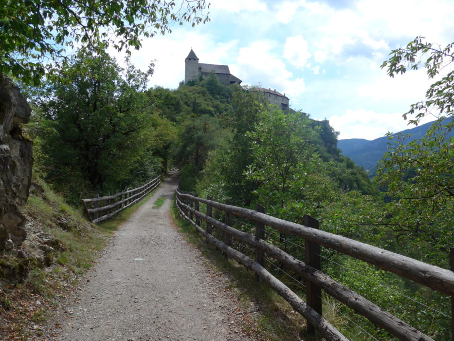 Klöster Säben on a hilltop above Klausen