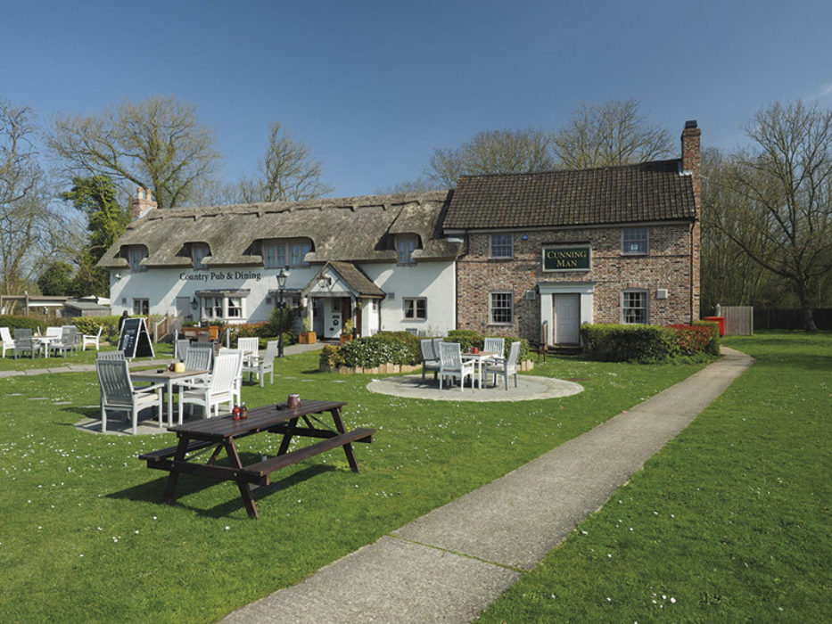 The Cunning Man pub at Burghfield Bridge