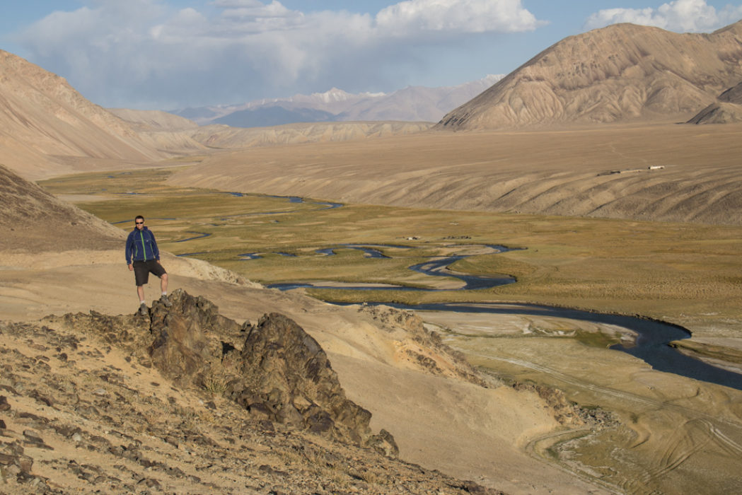 The Pamirs is a vast, high-altitude and largely empty mountain wilderness in the southeast of Tajikistan. In 2013 it was added to the UNESCO World Heritage List. Pictured is the Alichur River, close to Yashilkul Lake in the Central Pamirs.