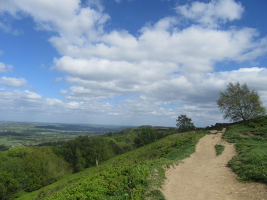 View from the Chevin ridge