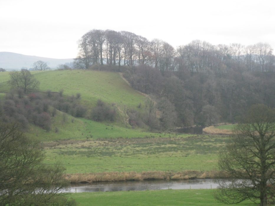 Cromwell’s Basin - a Norman hillfort above the River Ribble