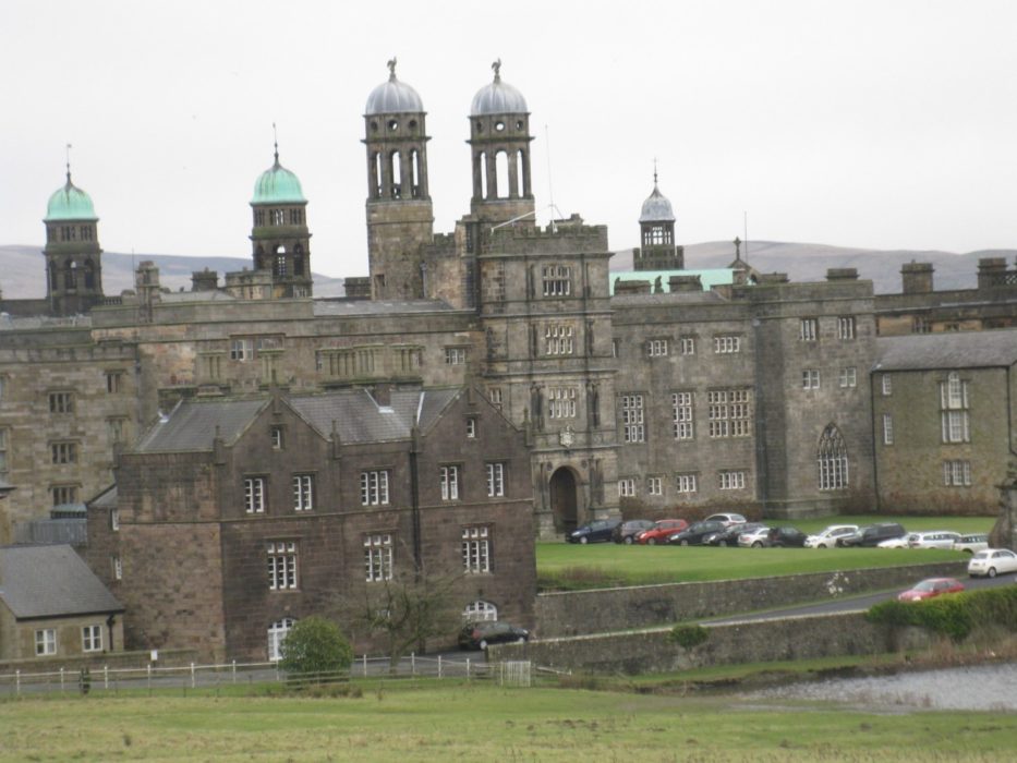 Stonyhurst College - Cromwell stayed the night in the Hall