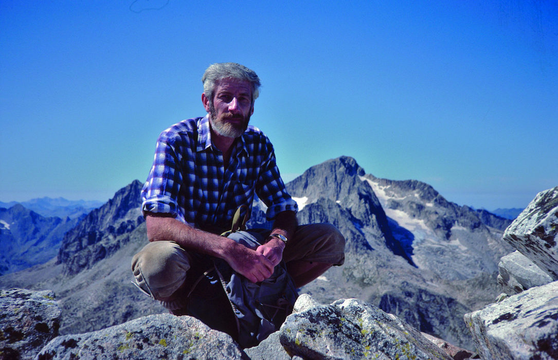 Kev in the Pyrenees in 1983
