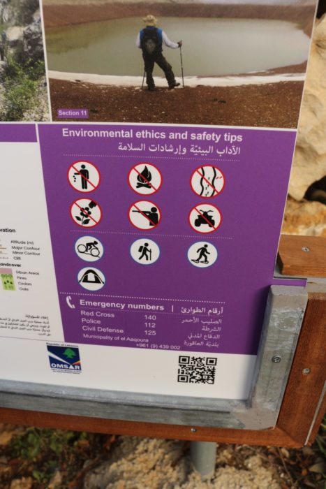 LMTA information boards are clear and unambiguous