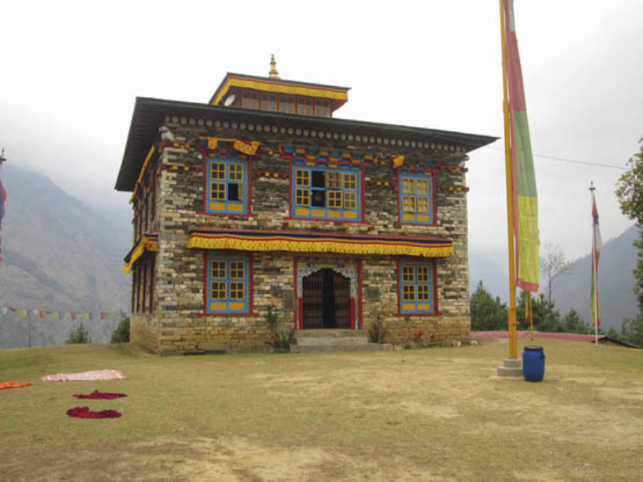 Pema Namding Monastery Is Located On A Ridge Between Chokha And Kharikhola