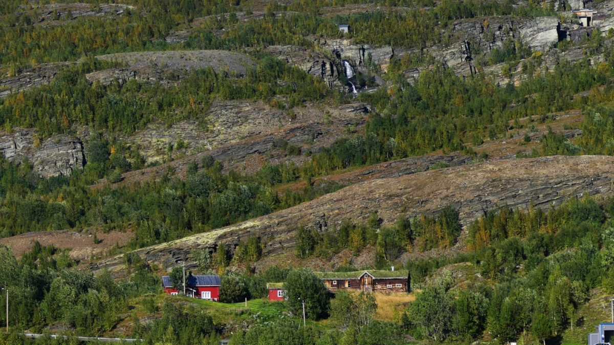 1 The view of the Soulitjelma hills