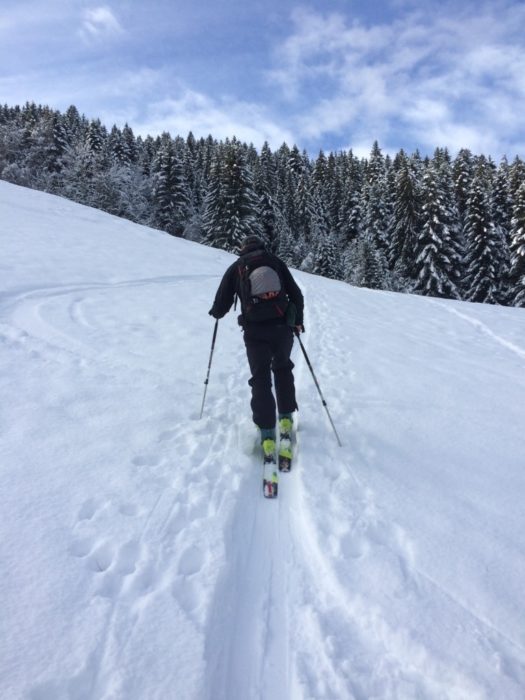 Ski touring enables travel up and downhill, through remote, off-piste and backcountry areas