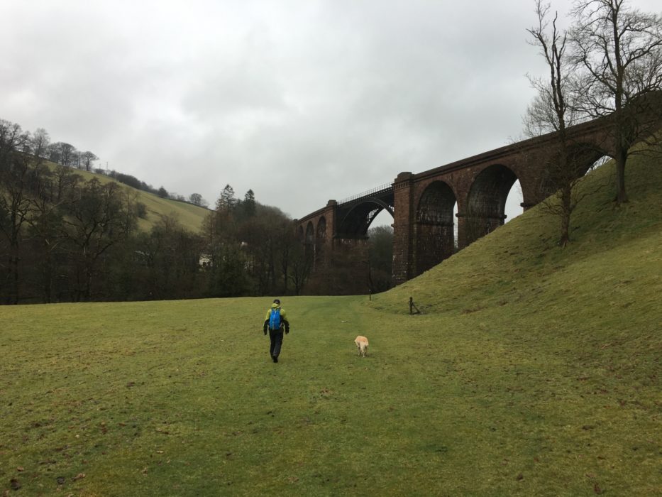Approaching the viaduct north of Lincoln's Inn Bridge