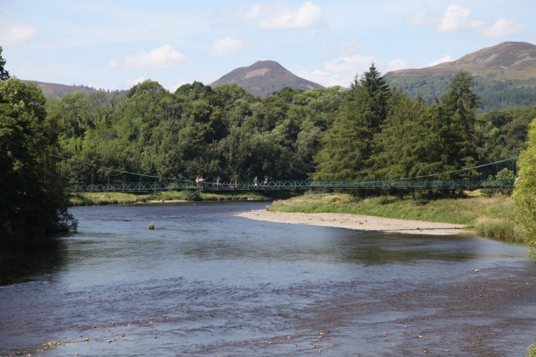 Abbey monks once controlled fishing rights on the River Tweed