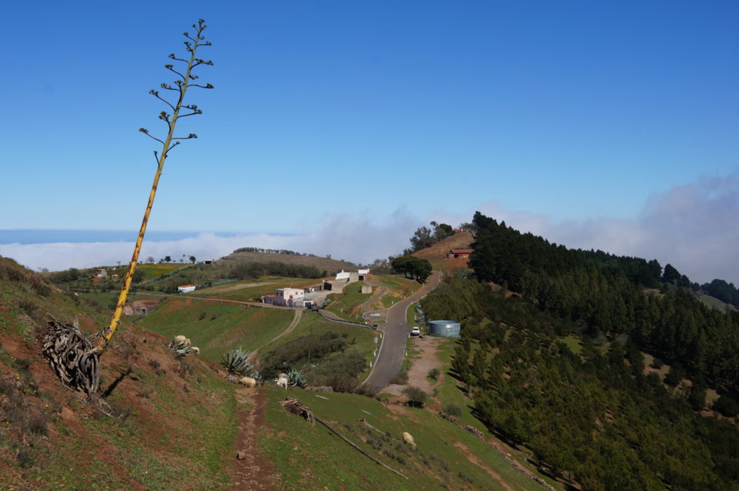 Quiet and easy high-level roads link a few small villages