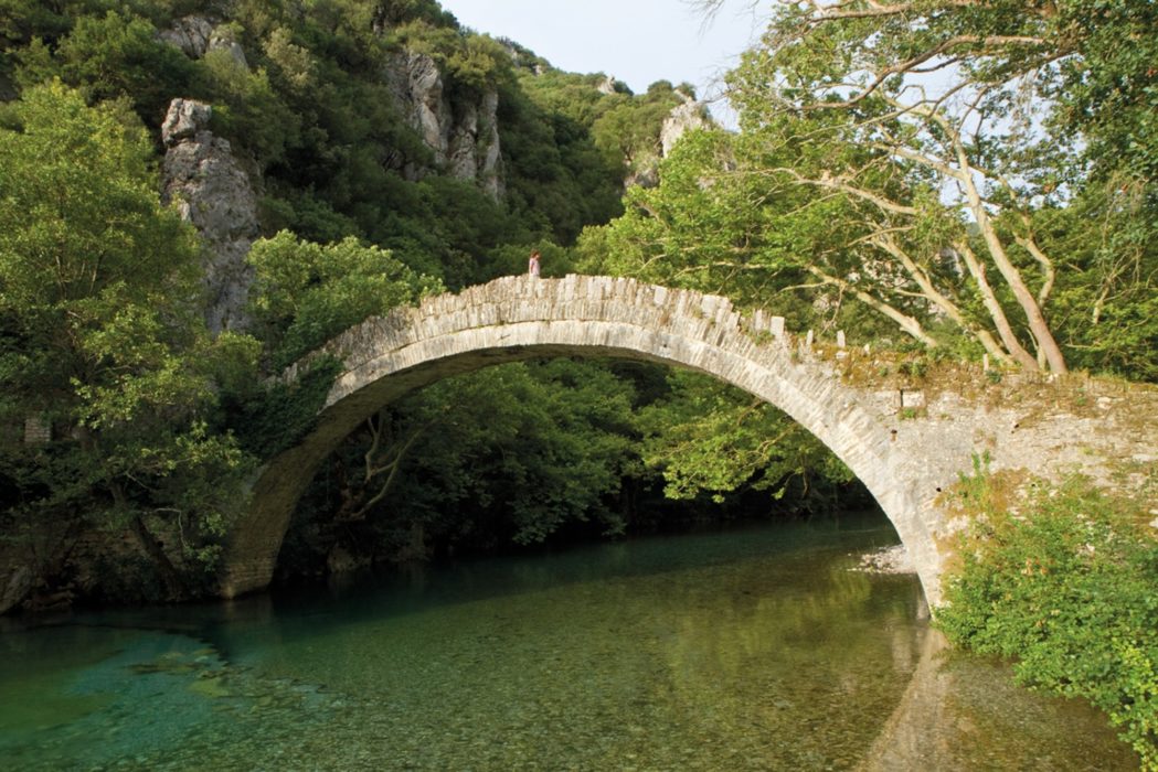 The Beautiful Kontodimos Bridge Over The Vikaki Stream Is A Sensational Start For Walk 3