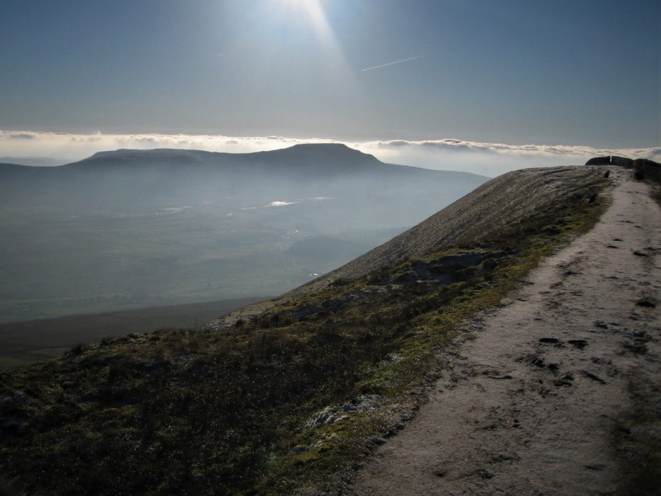 Ithe Summit Ridge Of Whernside And Ingleborough