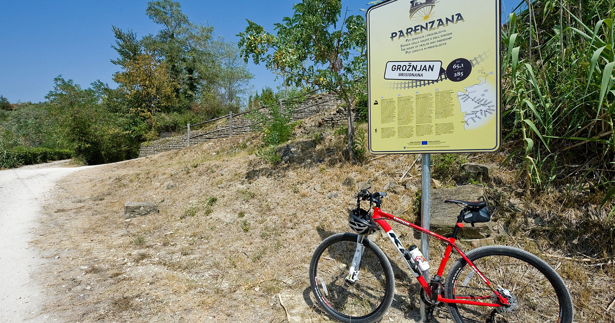 parenzana bike trail