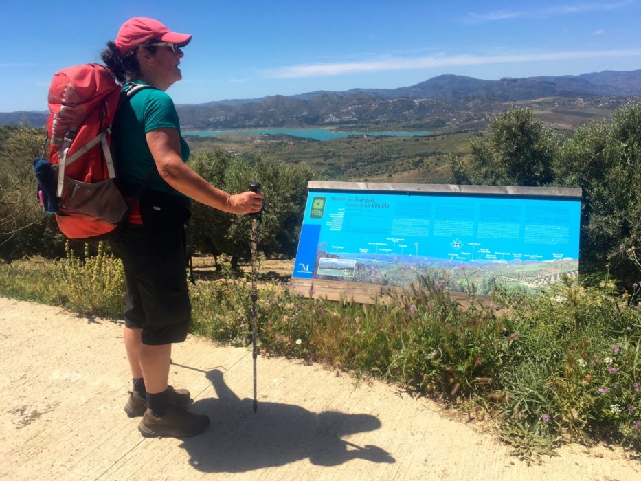 Above Lake Vinuela