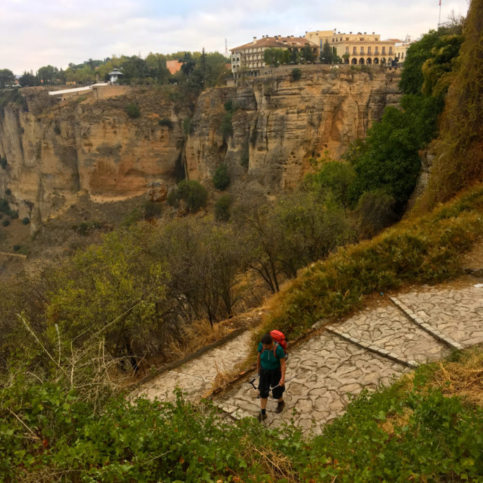 Leaving Ronda