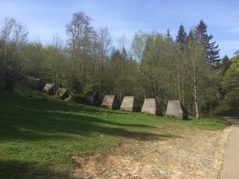 009 Part of the Promenthouse Line, also known as the Toblerone Trail