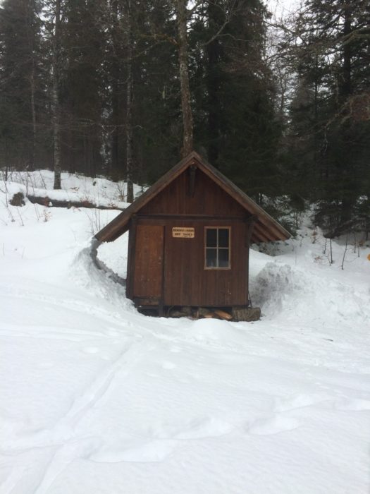 010 Refuge des Sages, a hut used by the Passeurs in the Grand Risoux forest