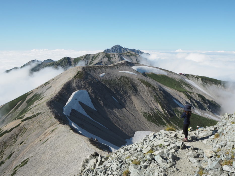 J2 Admiring the views from the slopes of Tateyama