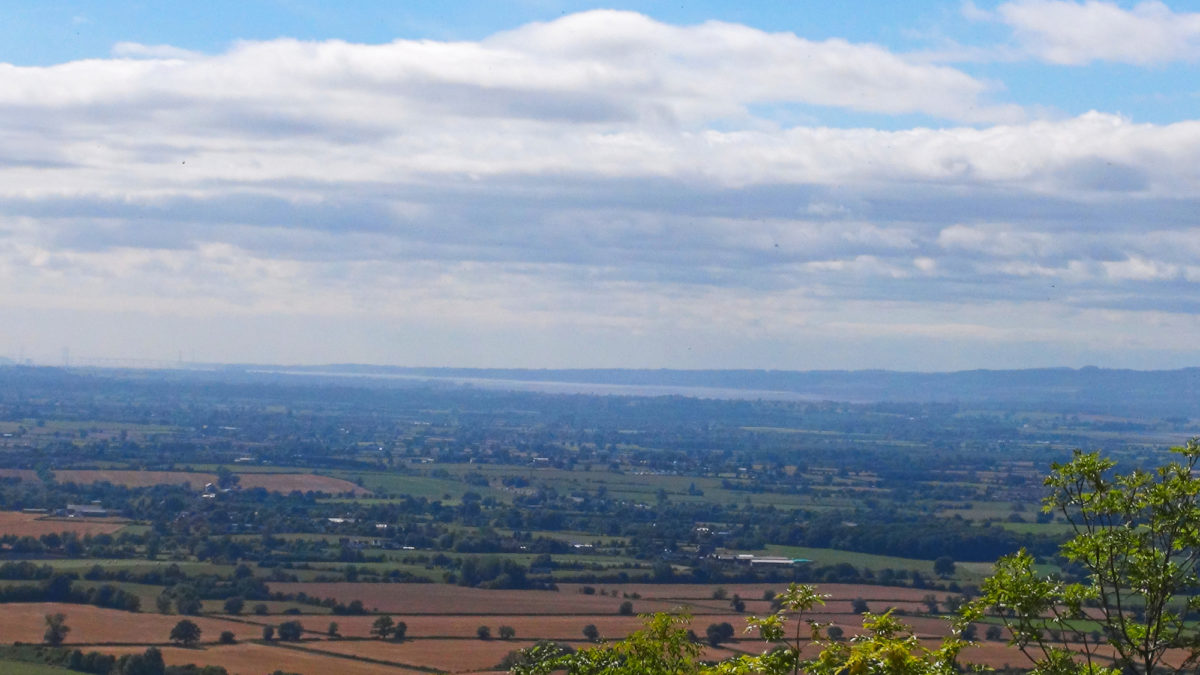 Superb views from Crickley Hill