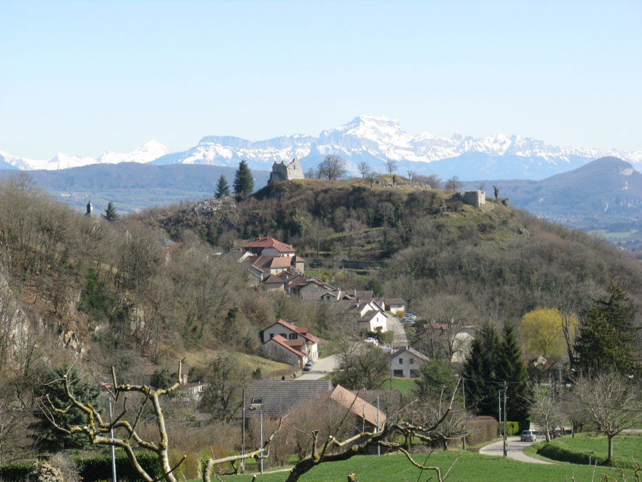 The Alps above Chaumont