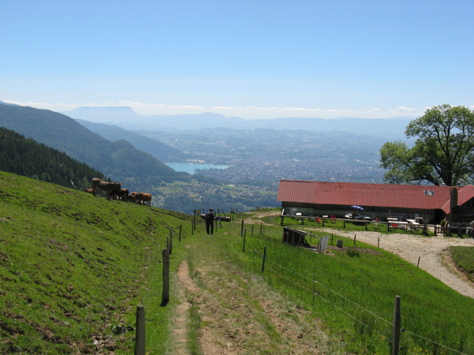 Lake Annecy from Chalet Chappuis