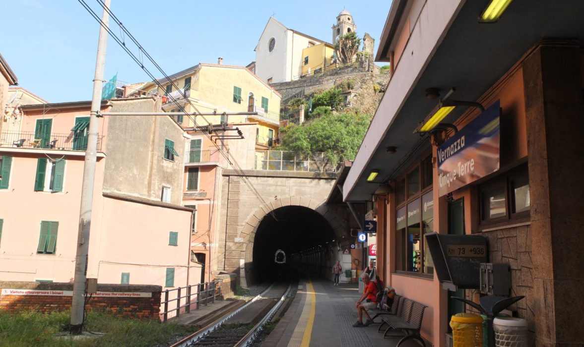 6 The Railway Line Burrows Directly Below The Villages Only Emerging For A Station