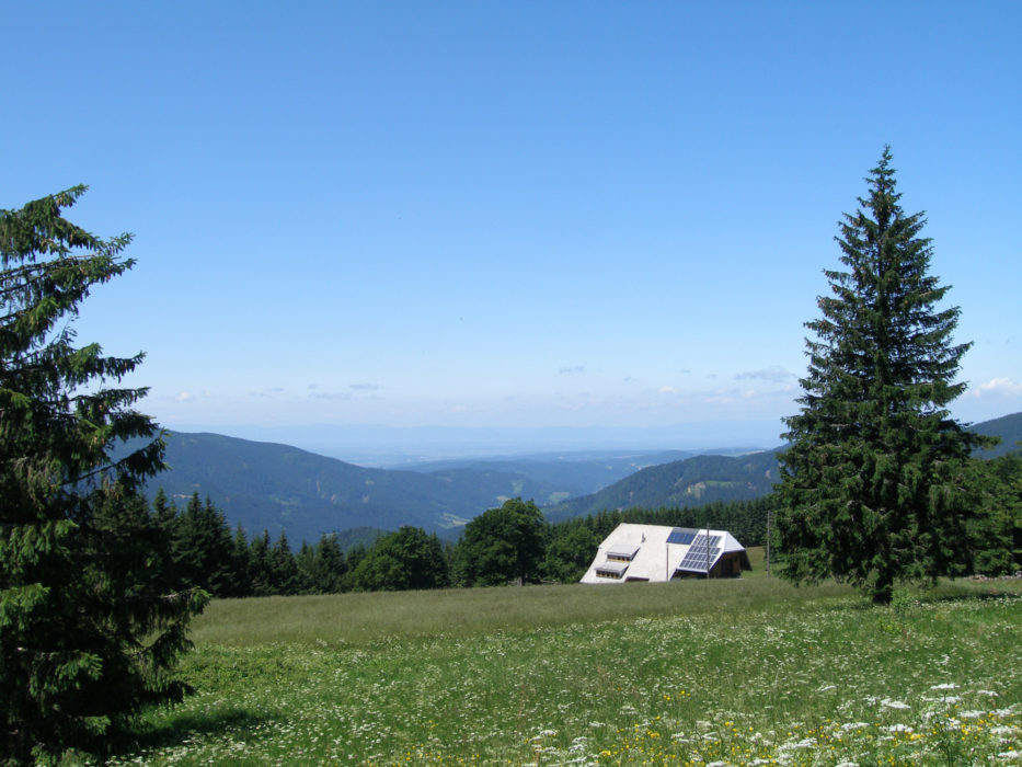 003 The Central Black Forest has softer contours. The view from Brend, with the Rhine Valley and Vosges on the distant horizon