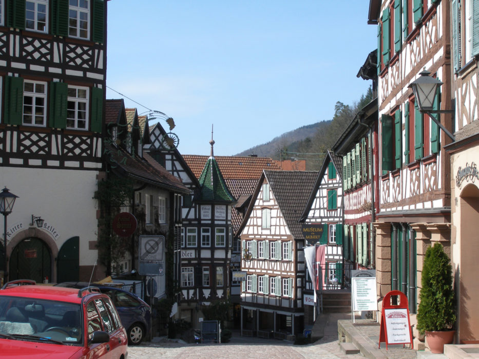 013 Schiltach is one of many beautiful old timber-frame villages that line the Kinzig Valley