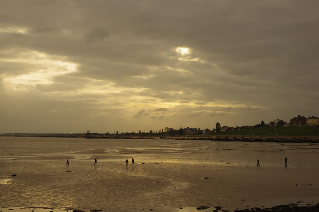 Dovercourt Bay at twilight