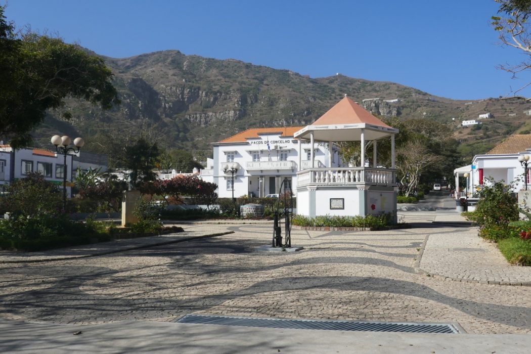 3-10 Pretty Vila Nova Sintra town on Brava island sits in the crater of an extinct volcano