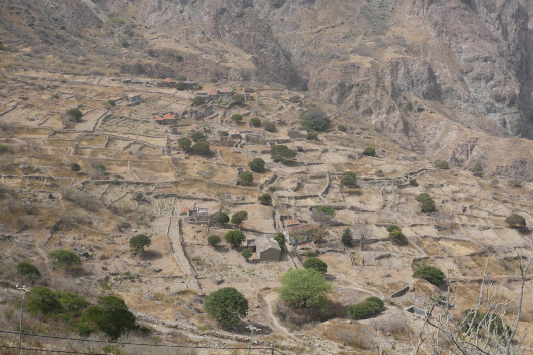 3-12 Lavaduro ghost village on Brava island is surrounded by abandoned fields and terraces