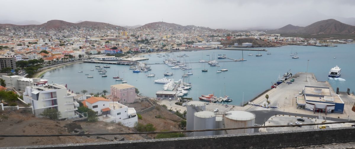 5-21 Mindelo harbour was once a coaling station for the Royal Navy