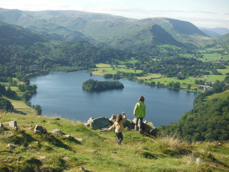 Grasmere from near the summit of Loughrigg