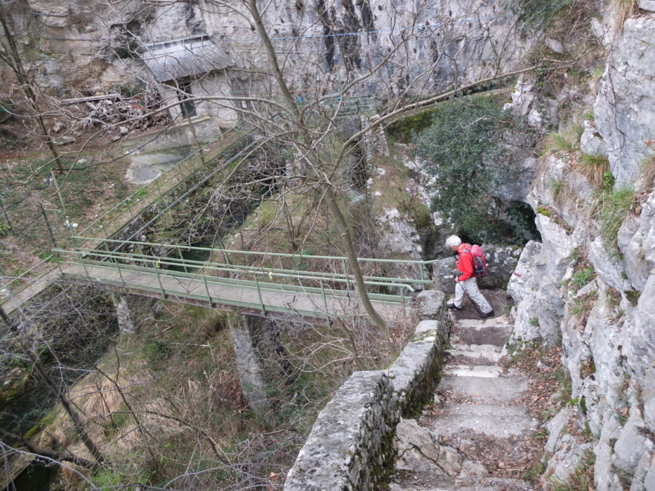 Walk In The Torrente di San Michele Chasm