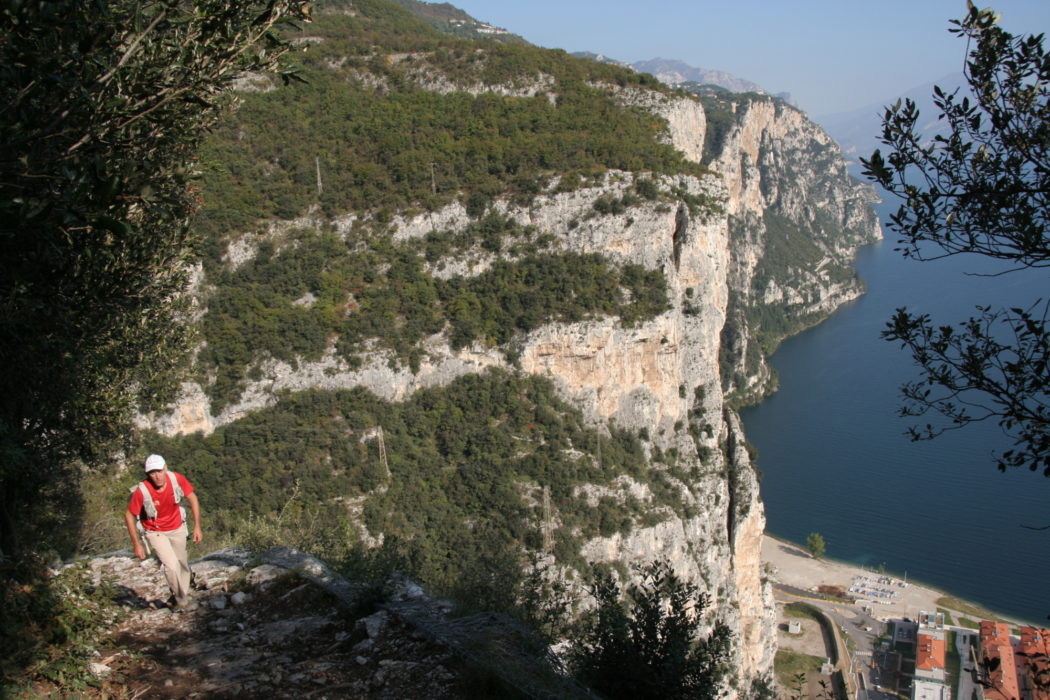 The Route From Campione Climbs To Wonderful Heights Overlooking The Village