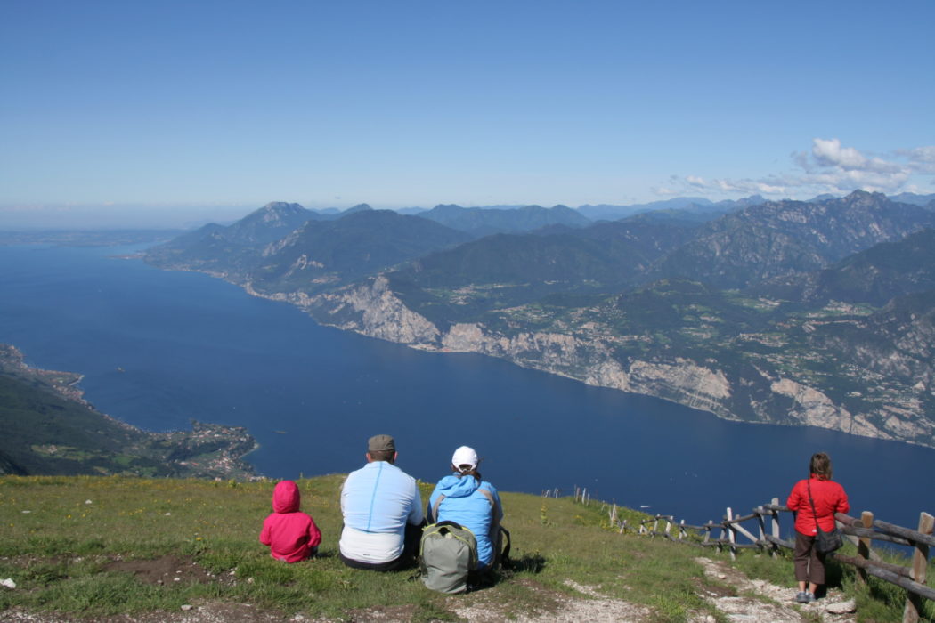 Enjoying The Breathtaking Views From Monte Baldo