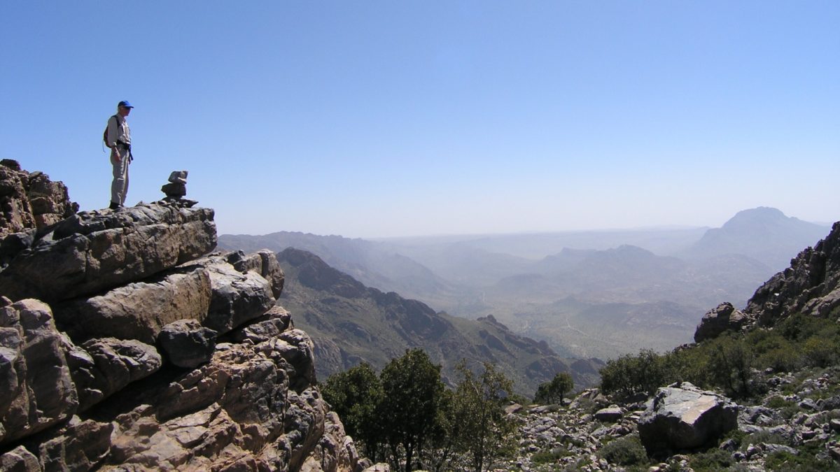 7 View From Jebel El Kest Over The Ameln Valley To Distant Adrar Mqoun