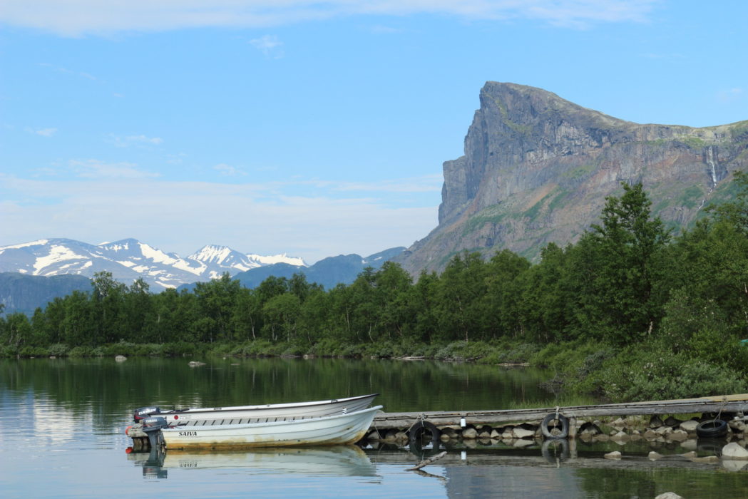 Skierffe seen from the water side at Aktse